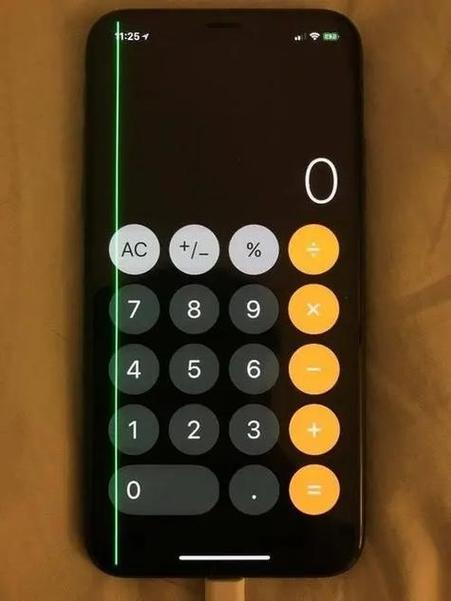 手机屏幕出现一条直线什么原因缩略图
