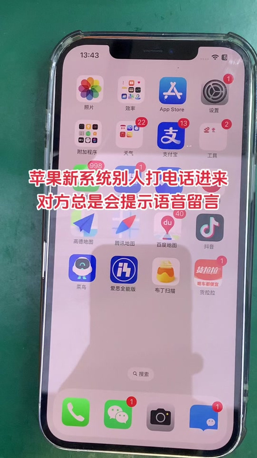 苹果手机新语音留言在哪里