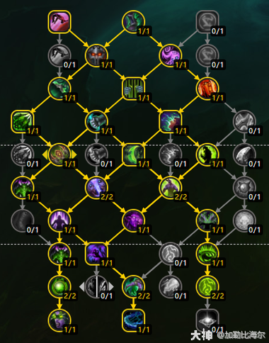 魔兽111级锁经验dh
