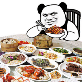 吃饭表情包搞笑图片图标