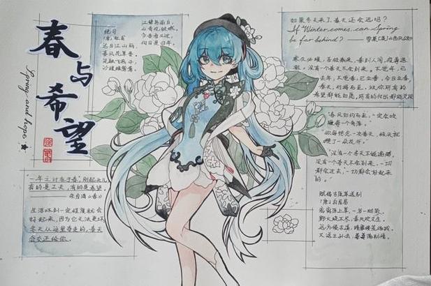 初音未来手抄报