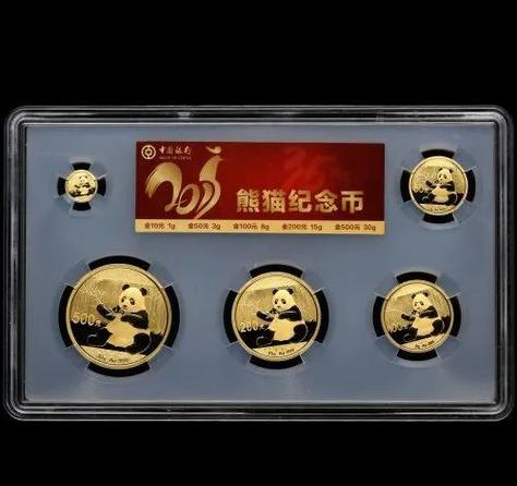 熊猫金币2017原价一套图标