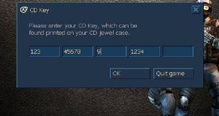 cs1.5的cdkey密码