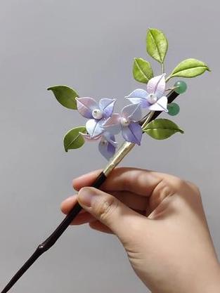 缠花三瓣花怎么缠