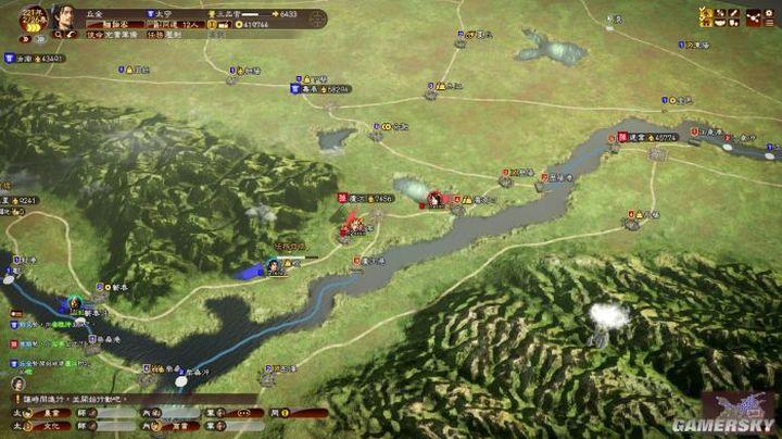 三国志13在野武将地点