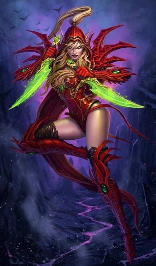 魔兽世界十大最美角色