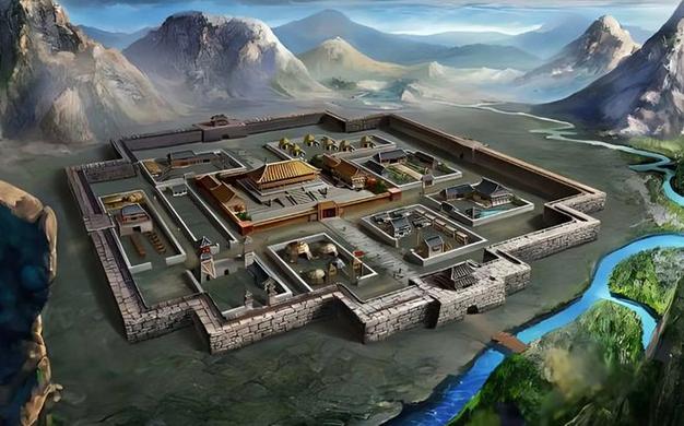 古代城池防御系统
