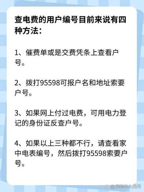 如何查询电网户号