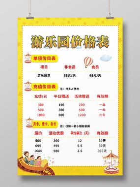 儿童游乐场收费