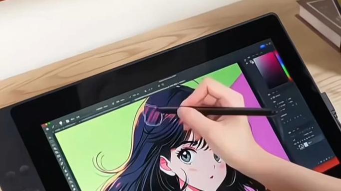 数位板绘画上色缩略图
