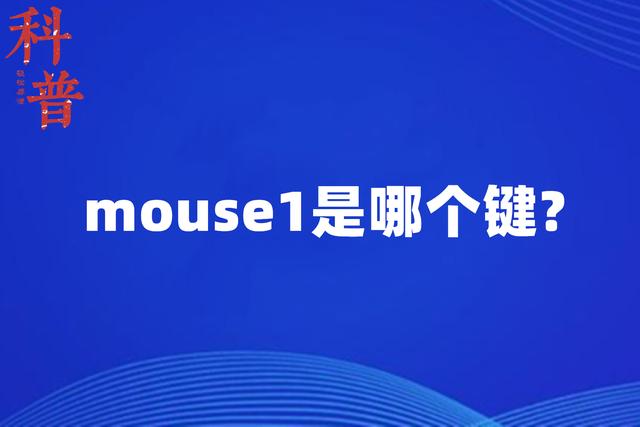 mouse1是什么键