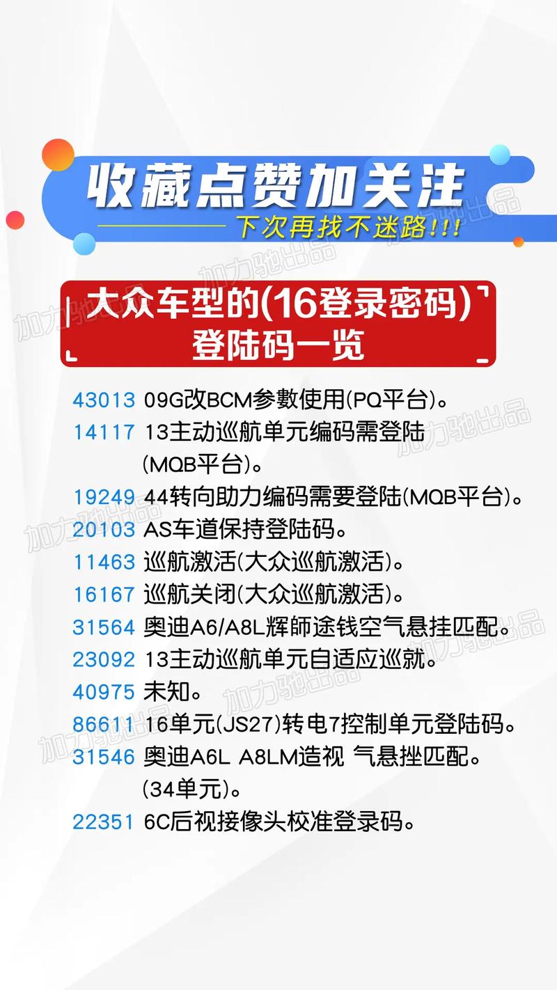 大众汽车登陆密码如何获取