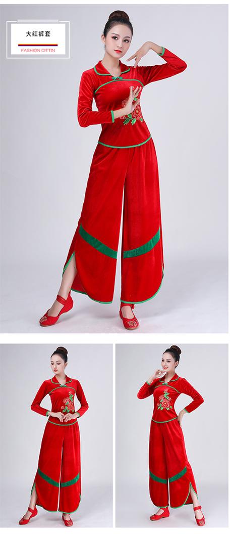 50-60岁大妈广场舞服装