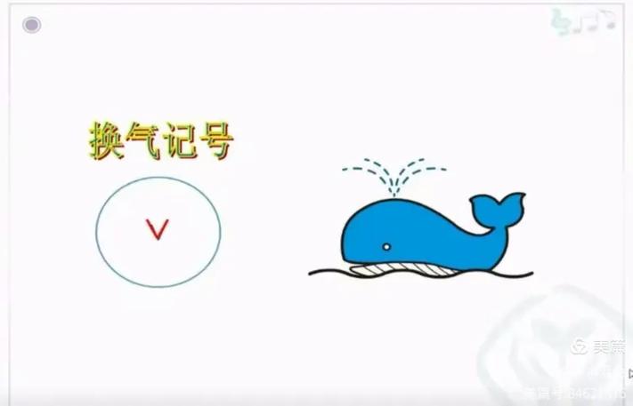 换气符号是什么样子的