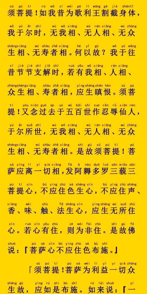 《金刚经》读诵版·全文缩略图