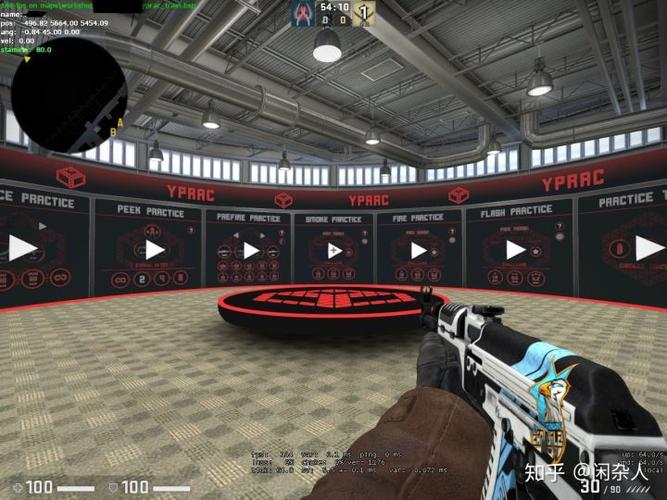 csgo创意工坊练枪图攻略