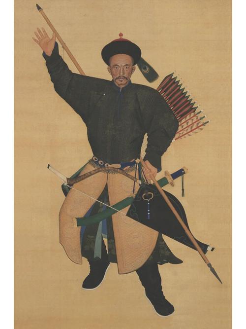 皇帝练枪