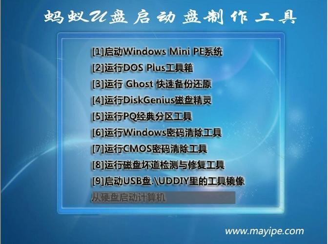 制作系统盘U盘要求截图