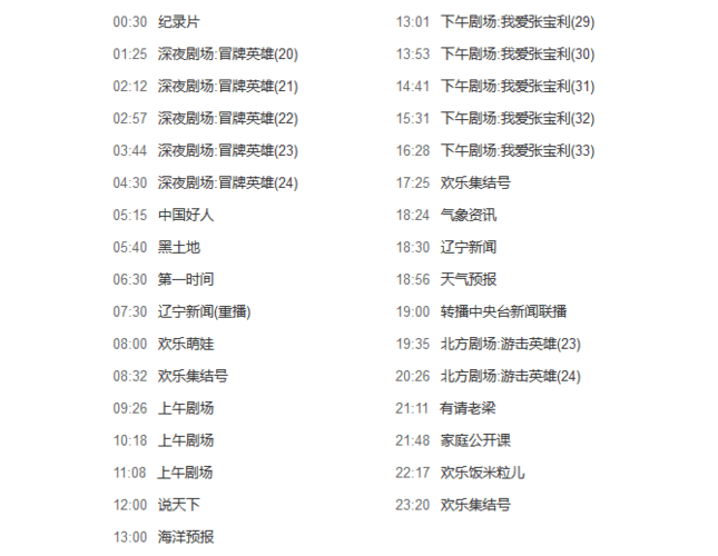 辽宁卫视节目观看方法