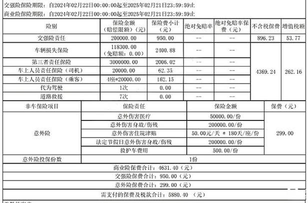 新车保险计算器在线计算