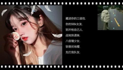 吃鸡爱钢枪起个名字