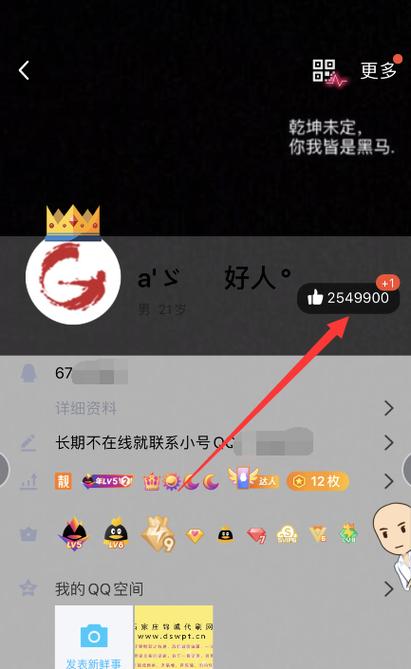 qq互赞标识赞了也不亮图标