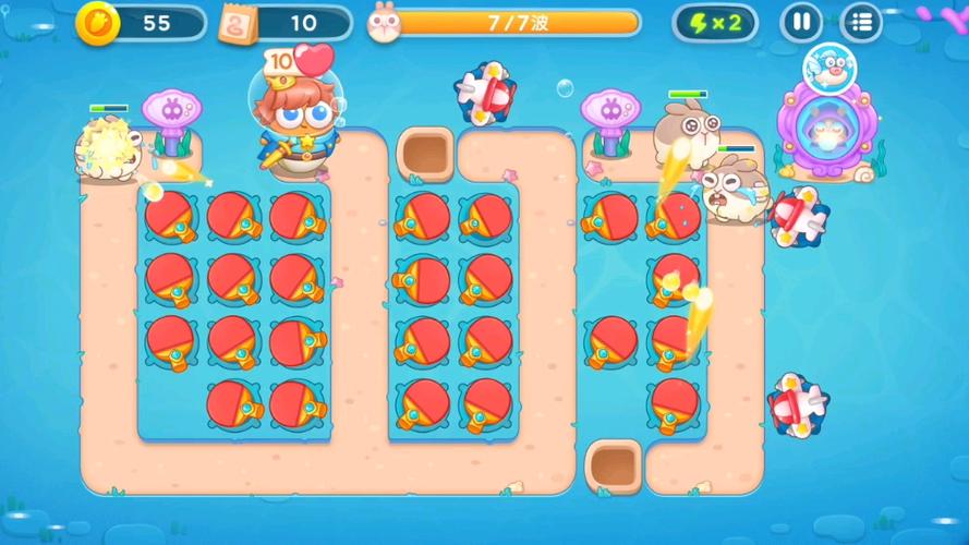 保卫萝卜4海掉奇幻岛第八关攻略