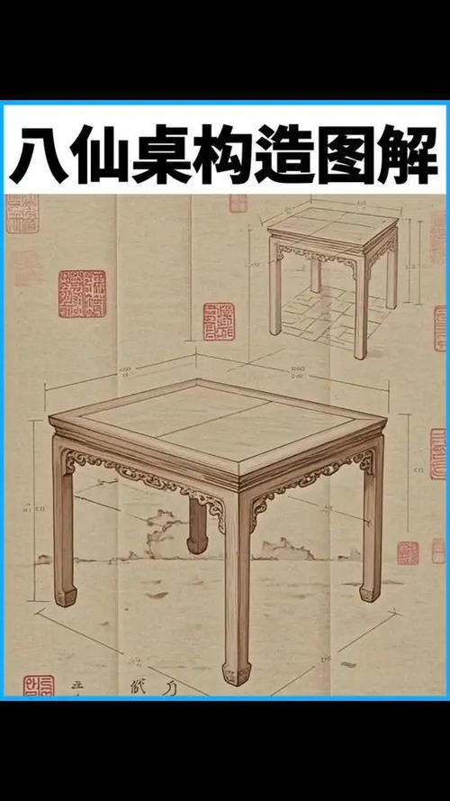 八仙桌有几种尺寸缩略图