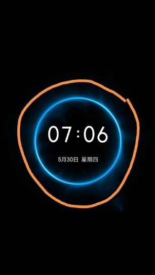 oppo息屏后显示时钟缩略图
