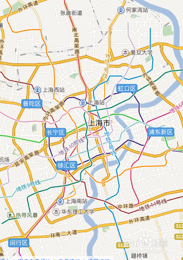 上海巿地图图标