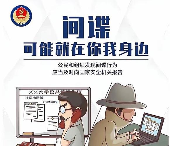 间谍行为的五种行为