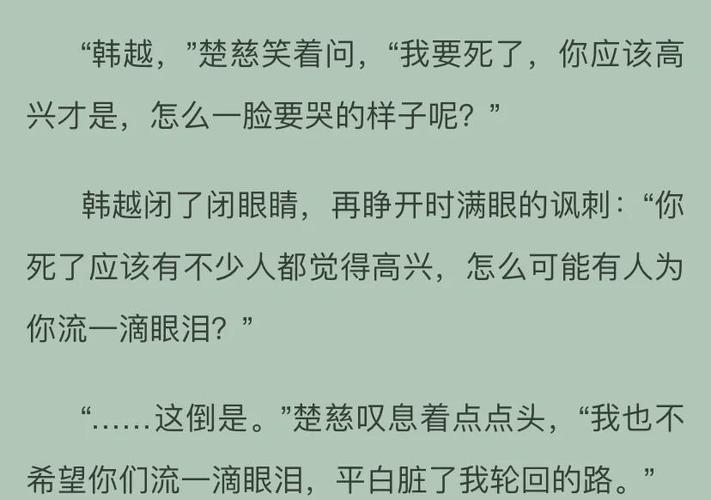 提灯映桃花楚慈韩越片段汇总