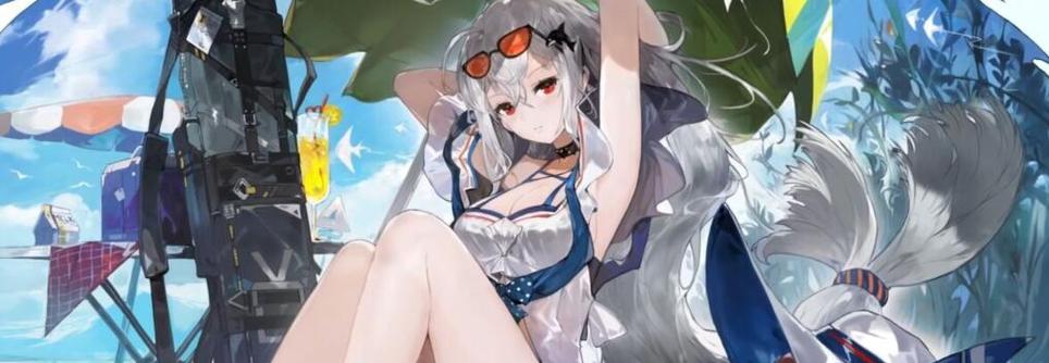 kataokasan沙滩一角明日方舟