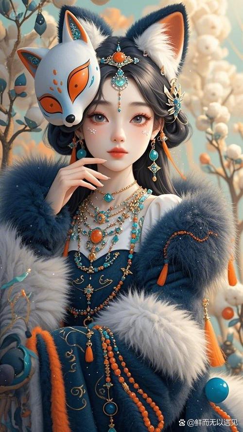 狐狸精变成美女迷惑人图标