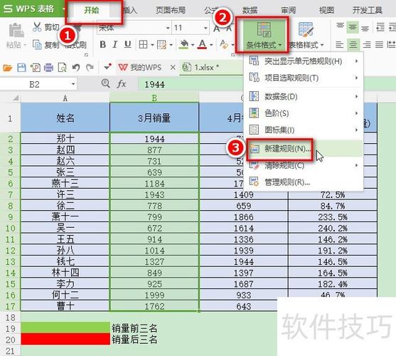 wps条件格式怎么用