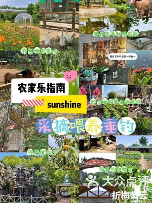 近郊农家乐推荐列表截图