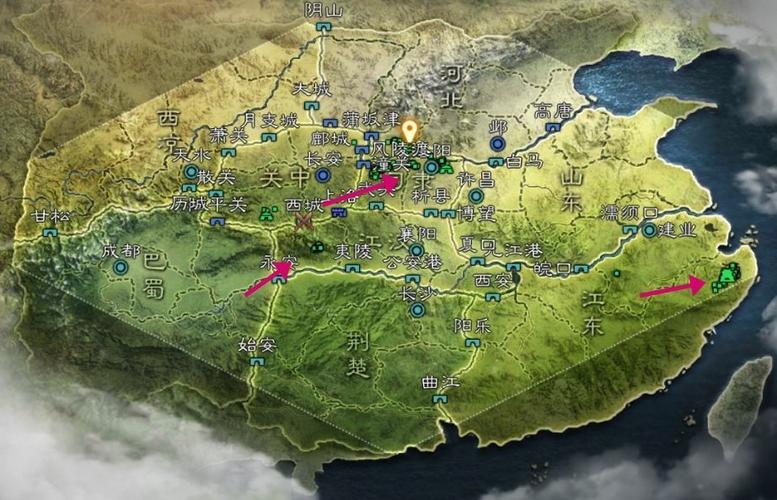 三国志战略版各赛季地图