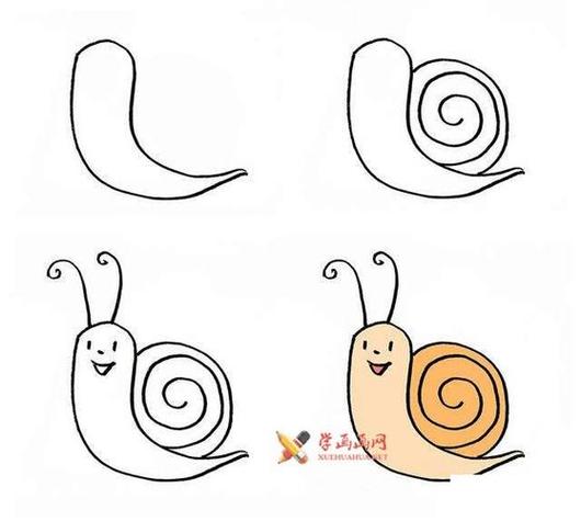 怎么学蜗牛的动作