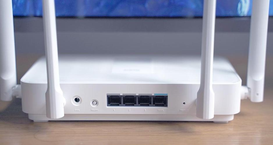 小米ax3000子母路由器网口