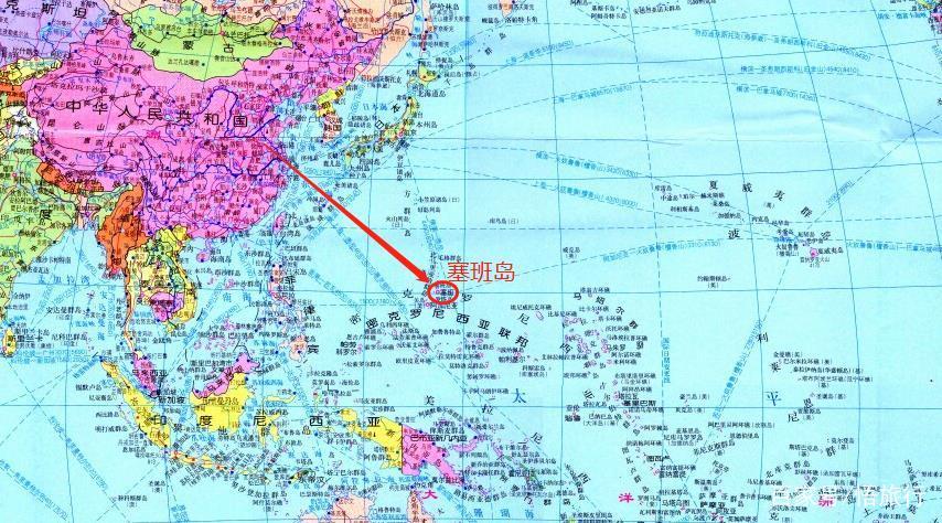 塞班岛地图截图