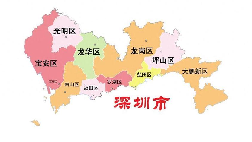 深圳分为几个区