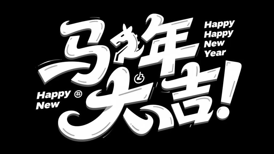 部落冲突摆字,马年大吉