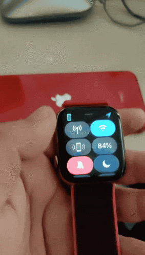 applewatch夜间抬腕截图