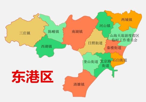 日照东港区地图全图
