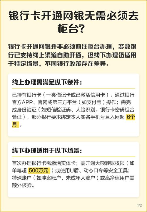 网银只能开通一张卡吗