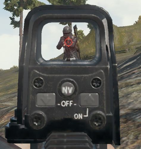 PUBG瞄准十字准星变成叉准星的快捷键截图