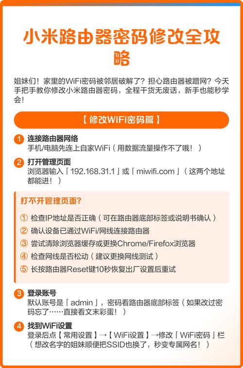 小米路由器更改wifi的用户名和密码截图