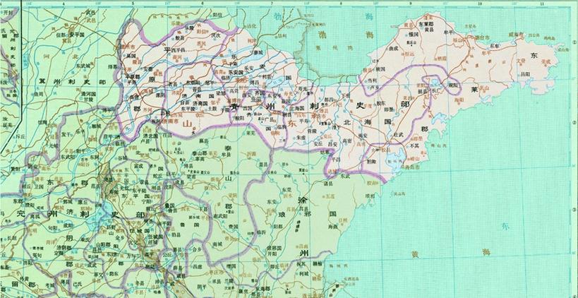 青州地图图标