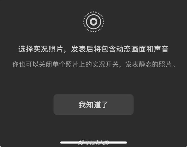 视频改实况照片