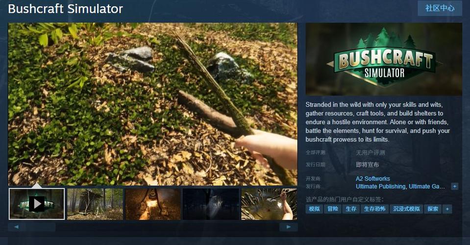 steam丛林生存游戏